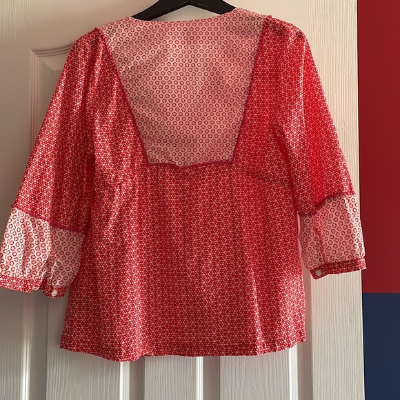 Boden Flowy Blouse size 10 US - Picture 2 of 6
